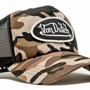 Von Dutch Camo Trucker Hat